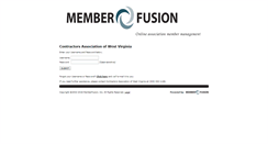 Desktop Screenshot of memberfusion.cawv.org
